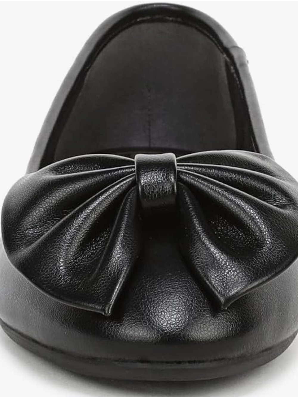 NEW Sam & Libby Original Women’s Carlin Big Bow Ballet Flat Black Size 8 Shoes - Picture 8 of 8